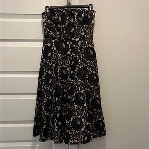 Black Floral lace women’s dress